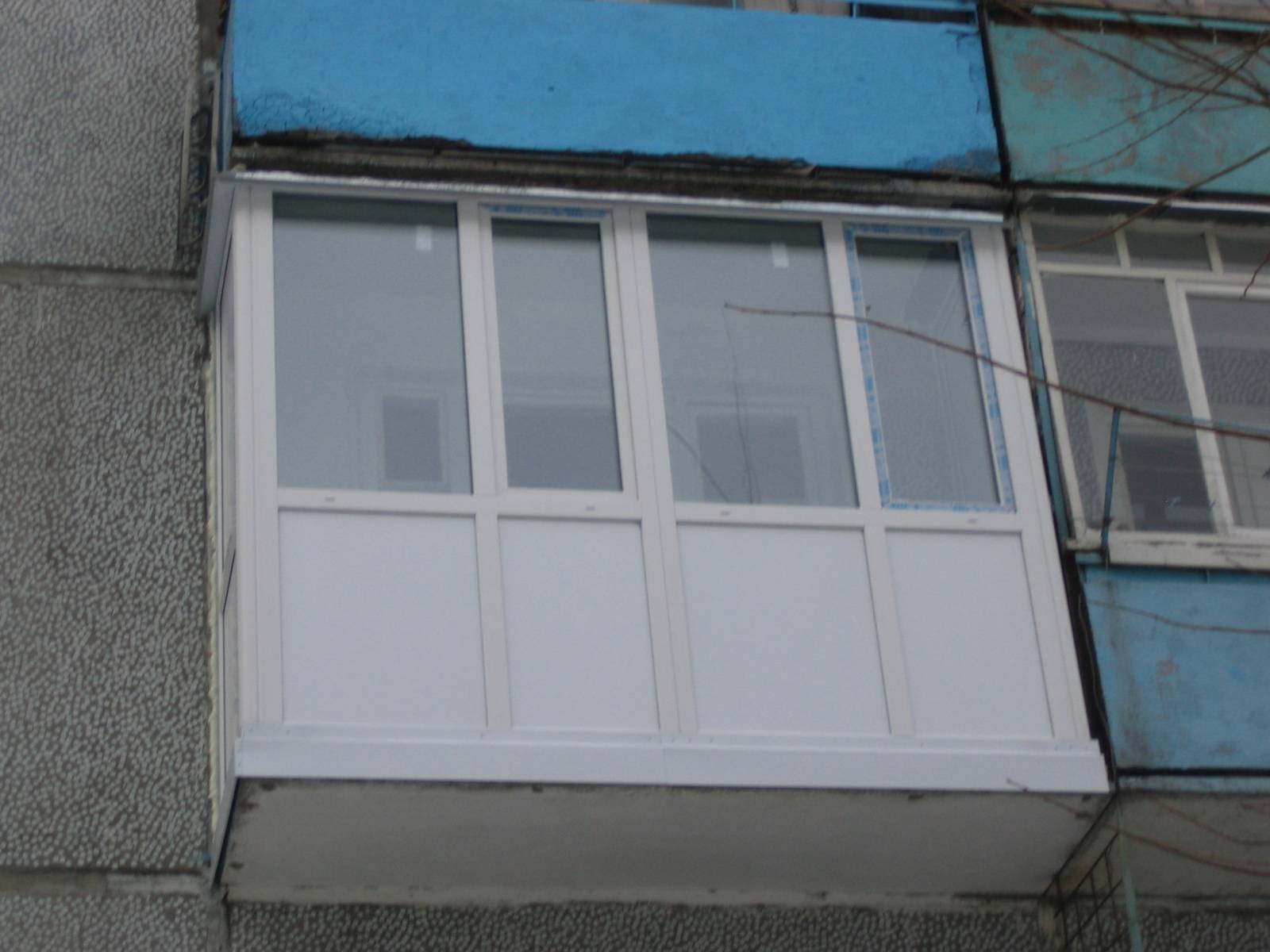 Остекление балконов выносом в 5 ти этажке - пластиковые окна купить дешево - only-karcher.ru.